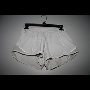 COPY - LULULEMON rare light grey hotty hot shorts